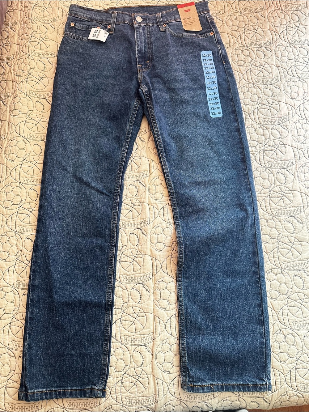 Levi's 511 Men Slim Jeans - Dark Blue Denim